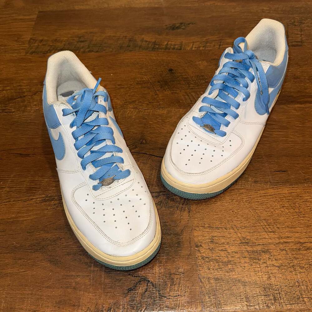 Nike Air Force 1 Low White/University Blue (Style Code: 306353-149) Size 9